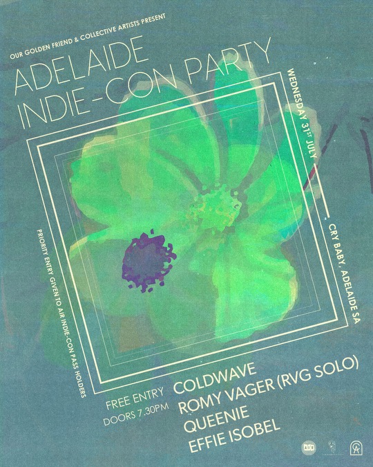 Our Golden Friend x Collective Artists Indie-Con Party